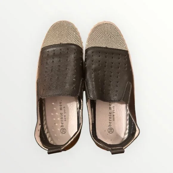 Bernie Mev Glitter Slip-On Sneakers Size 8.5 - Picture 4 of 5